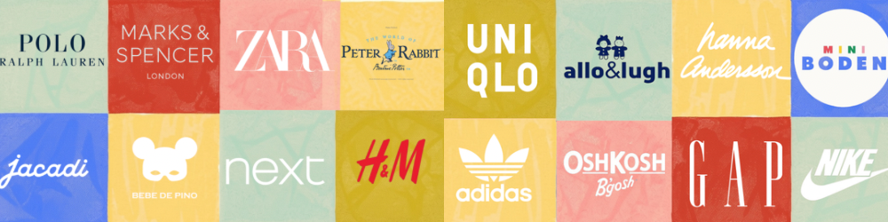 Brands we carry: Polo Ralph Lauren, Marks & Spencer, Zara, Peter Rabbit, Uniqlo, Allo & Lugh, Hanna Andersson, Mini Boden, Jacadi, Bebe de Pino, Next, H&M, Adidas, OshKosh B'gosh, Gap, Nike